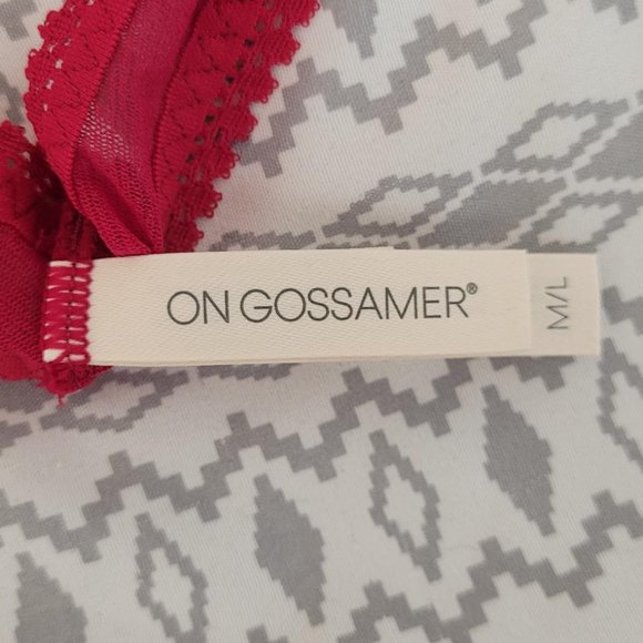 On Gossamer lace thongs. M/L. Two pair. NWT. - Picture 7 of 9